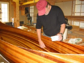 Cedar strip epoxy canoe plans